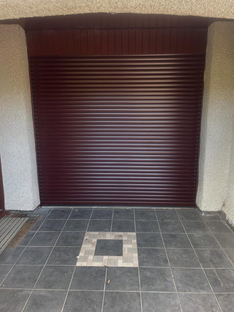 Our Value Garage Door fitted by Dan from Ecosse Garage Doors